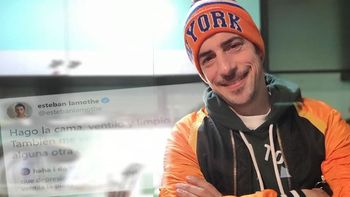La ocurrente y divertida respuesta de Esteban Lamothe a una seguidora que lo acusó de deprimirla