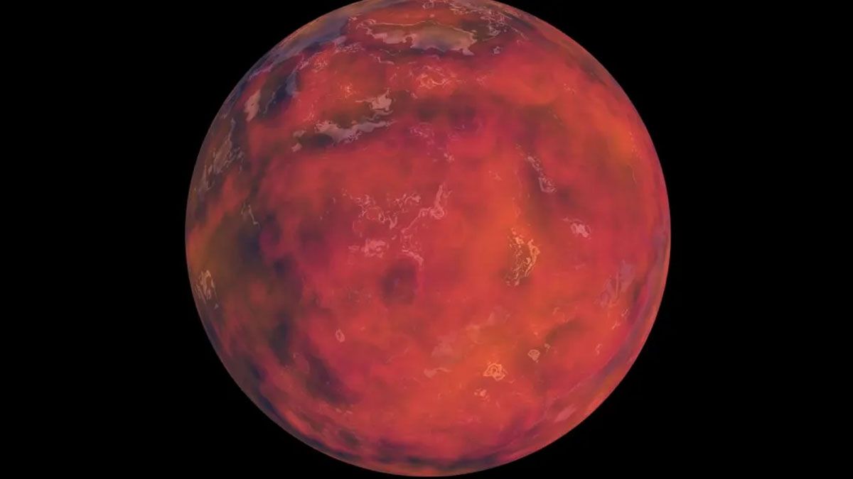 El exoplaneta es similar en su conformación a la Tierra, pero la temperatura lo torna inhabitable: mas de 200° Celsius a diario. (Foto: Gentileza BGR)