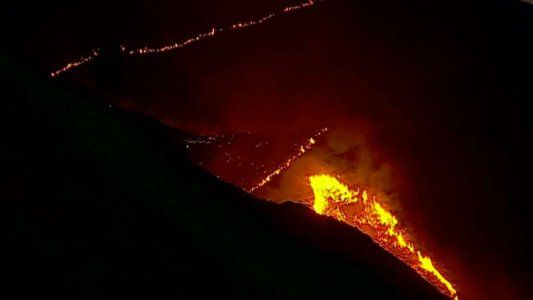 El incendio en Mendoza afectó unas 1.300 hectáreas