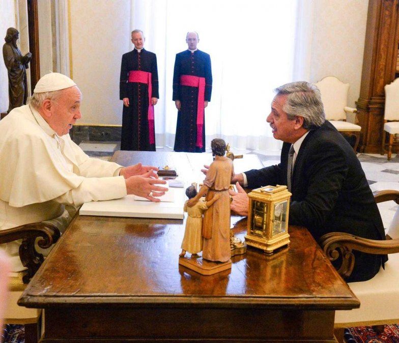 Diferencias sobre el tema del Aborto en la audiencia de Fernández en el Vaticano