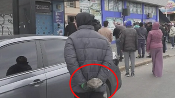 Así fue el momento en que el cronista de A24 fue agredido frente a la clínica de González Catán