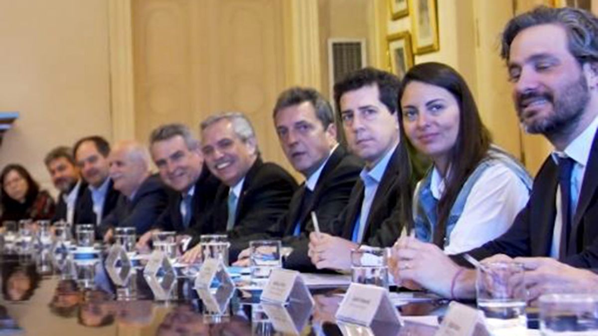 Cuáles fueron los ejes de la reunión de gabinete. (Foto: Casa Rosada)