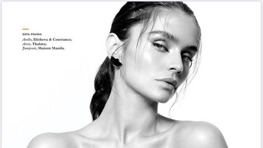 Sensual producción de una top paraguaya para la revista Maxim México