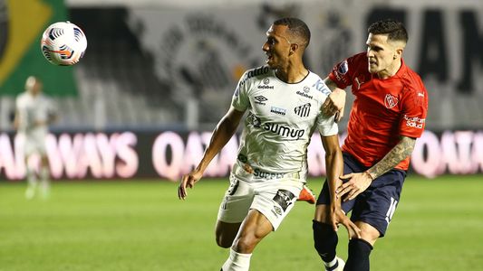 Copa Sudamericana: Independiente pagó cara su ineficacia y quedó eliminado ante Santos