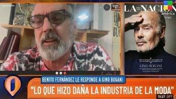 benito fernandez le respondio a gino bogani: lo que hizo dana la industria y yo no lo permito