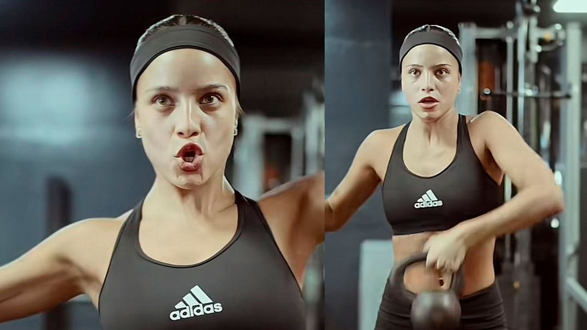 Emilia Mernes mostró su secreto mejor guardado: el entrenamiento que hace para estar -perfecta