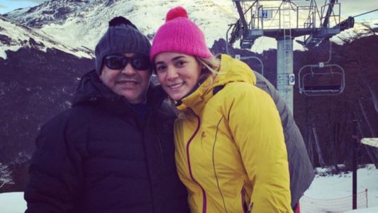 Rumores de casamiento de Diego Maradona y Rocío Oliva en Italia