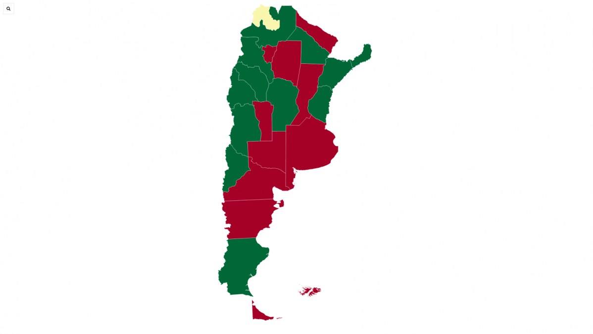 Presupuesto: de qué provincias salieron los votos
