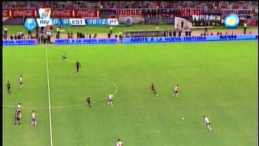 Rating: River vs. Estudiantes, con picos de 22 puntos