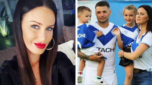 Natalie Weber, emocionada por la vuelta de Mauro Zárate a Vélez: Nunca viví nada igual