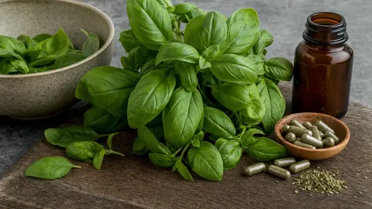 Albahaca: beneficios, precauciones y por qué no es lo mismo usarla en la cocina que tomarla en suplementos