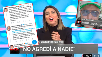 Nicolás Magaldi repudió los dichos del productor audiovisual contra Cinthia Fernández