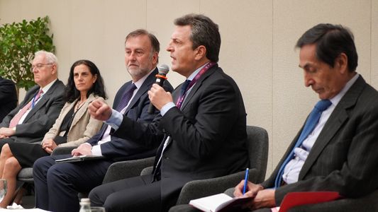 Sergio Massa avanzó en las negociaciones con el Club de París durante su gira por EE.UU.