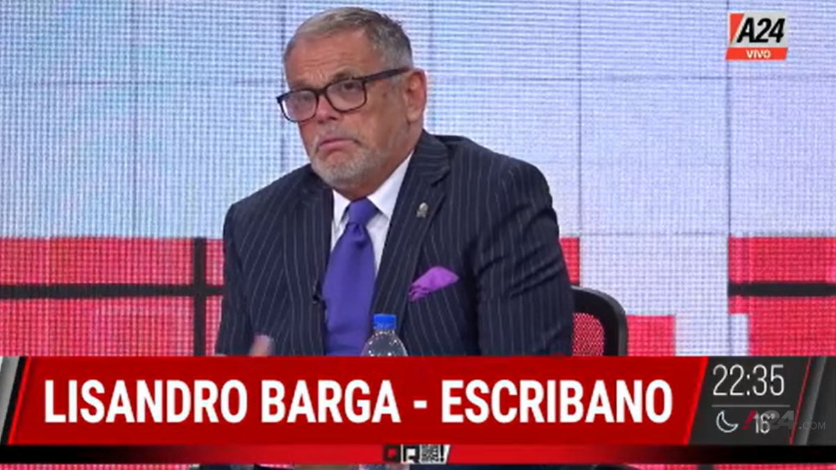 Declaró el escribano que letomó los testimonios a los testigos de Albero Fernández. (Foto: A24)