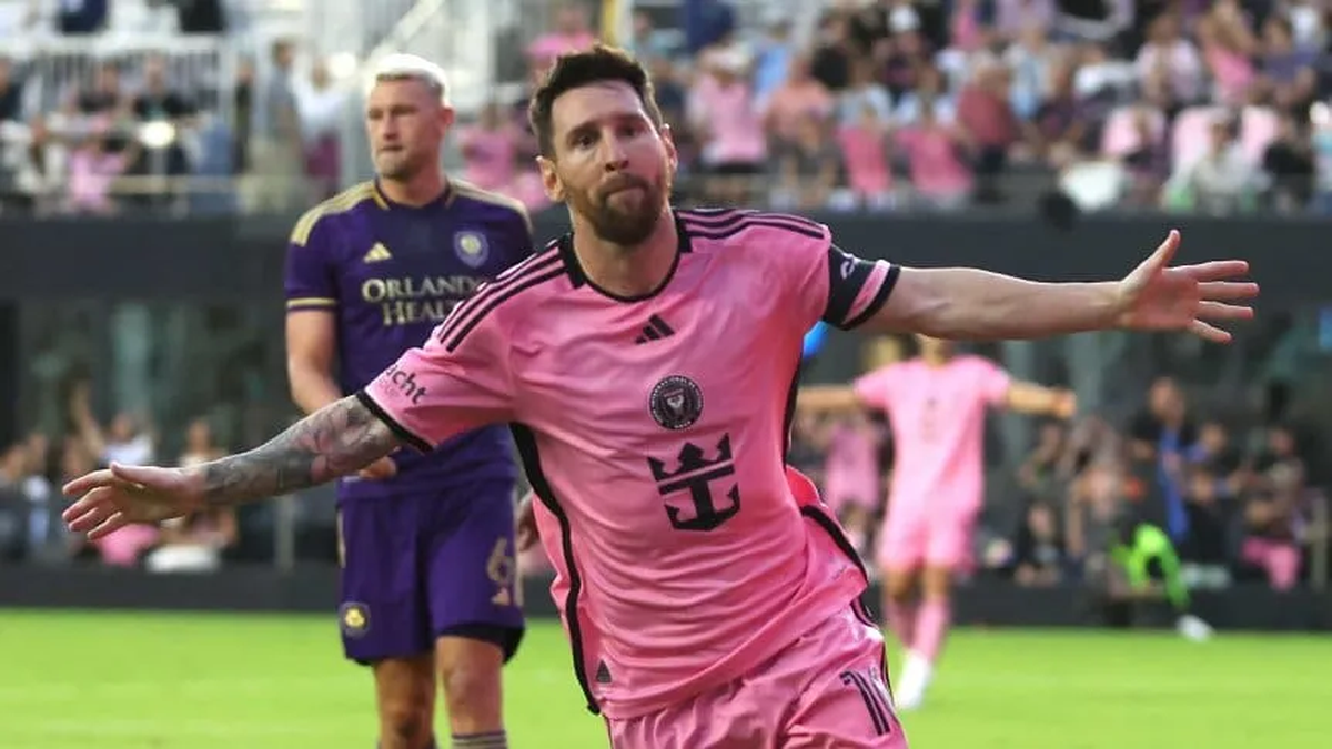Lionel Messi marcó dos tantos. (Foto: TyC Sports)
