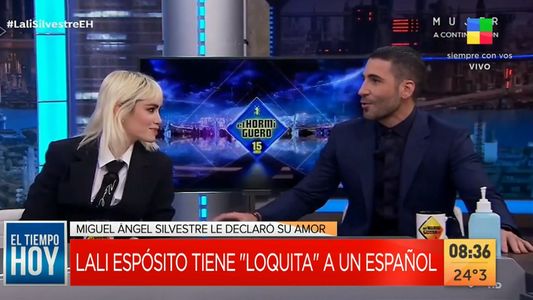 La declaración de Miguel Ángel Silvestre a Lali Espósito: Me tiene enamorado por mil razones