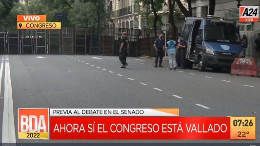 Congreso: así está dispuesto el vallado y qué zonas evitar
