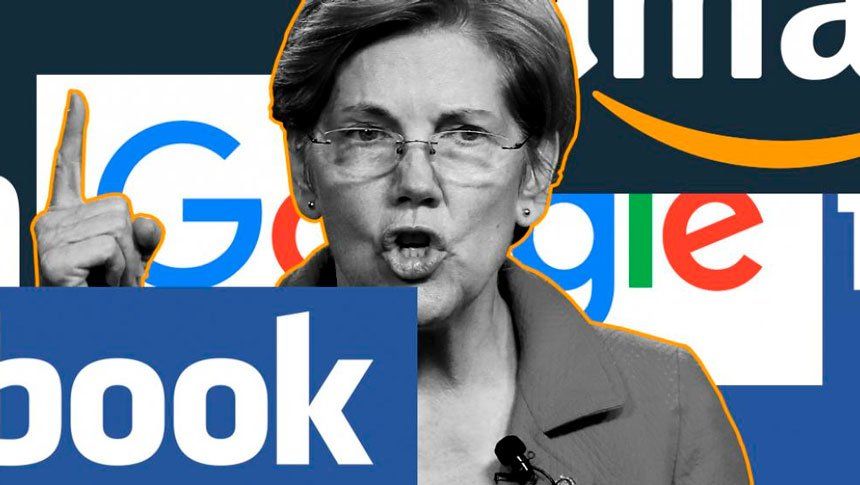 Faceboook, Google y Amazon en la mira: proponen desarmar a los gigantes de la tecnología