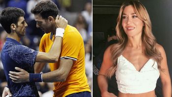 Jimena Barón tuvo que aclarar un posteo que hizo antes del partido de su ex, Juan Martín del Potro