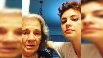 La abuela de los Fonzi, divina en Instagram a los 91 años recién cumplidos