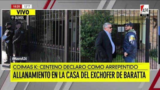 Stornelli busca recuperar los cuadernos de Centeno y ordenó un allanamiento en su casa