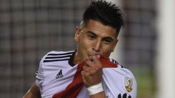 Buenas noticias para River: Palacios ya hizo fútbol y podría volver antes de lo previsto