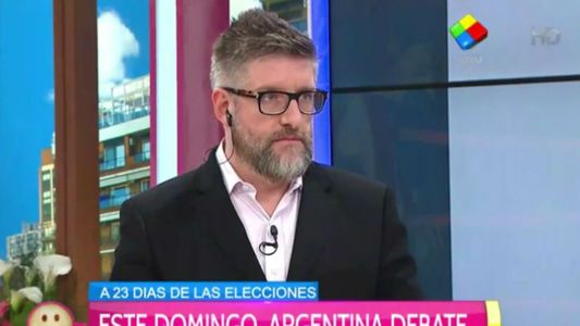 Luis Novaresio: Está bueno que la gente tenga acceso masivo a las propuestas de los candidatos