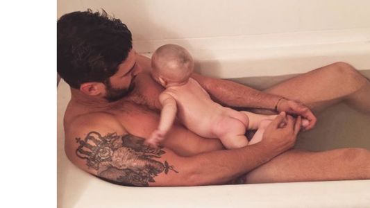 ¿Acierto? ¿Foto que genera aprobación o repudio? El esposo de la modelo y una imagen polémica...