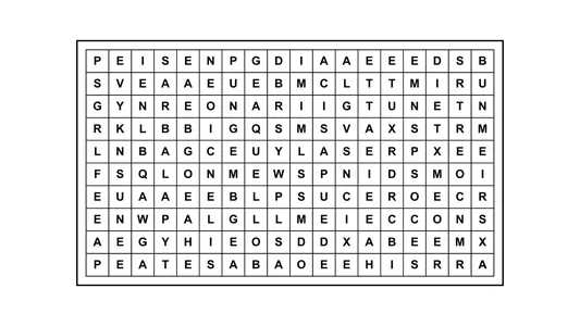 Encontrá la frase escondida: un reto literario en una sopa de letras