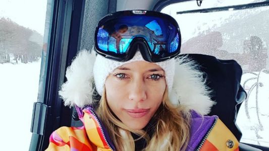Nicole Neumann y su fin de semana de descanso en la nieve