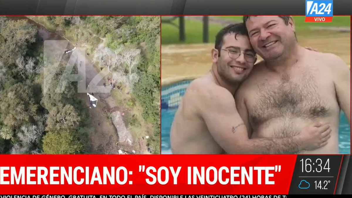 Emerenciano Sena se declaró inocente.&nbsp;