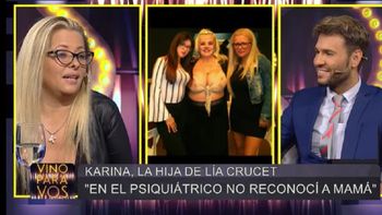 Fuerte relato de la hija de Lía Crucet sobre la internación de la cantante: Cuando fui a verla al psiquiátrico no la reconocí