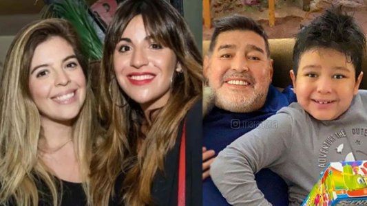 El gran gesto que tuvieron Dalma y Gianinna Maradona con Dieguito Fernando