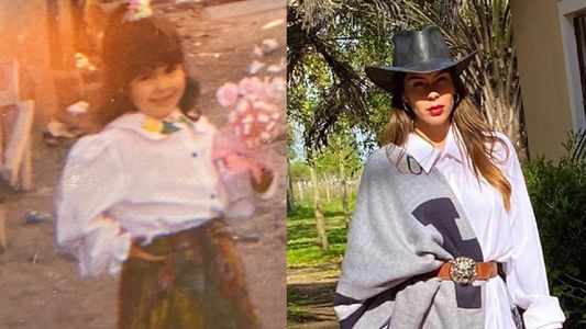 Barby Franco mostró fotos de su infancia en la Villa 21: ¡Era feliz donde vivía!
