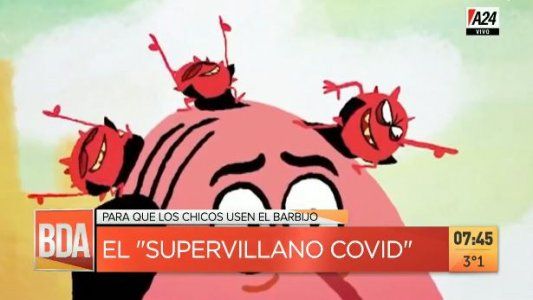 El “Supervillano Covid”, una campaña de concientización de UNICEF India