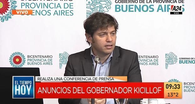 Kicillof salió al cruce por las libertades masivas de los presos: “Es una decisión del Poder Judicial, no del Ejecutivo”