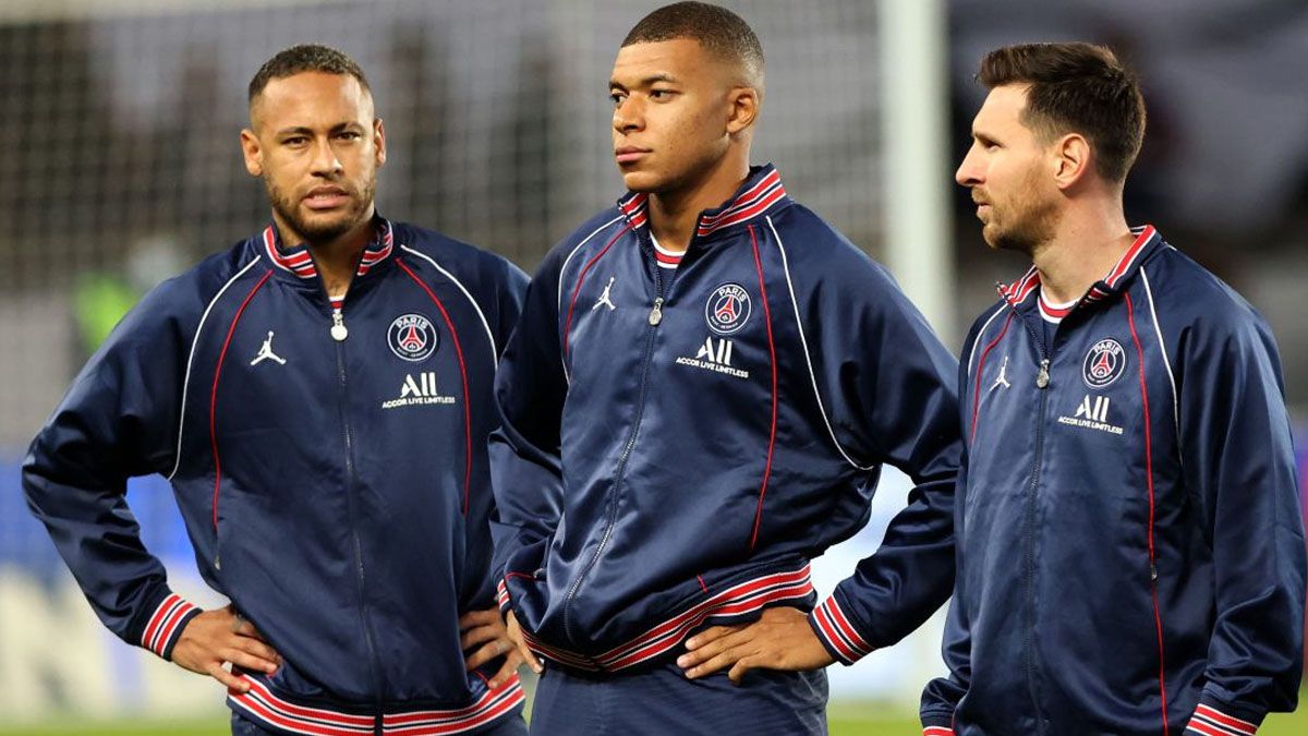 Neymar - Mbappé - Messi