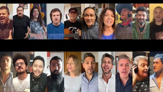 “Destino San Javier” reunió a grandes artistas de la música popular para interpretar “Solo le pido a Dios”