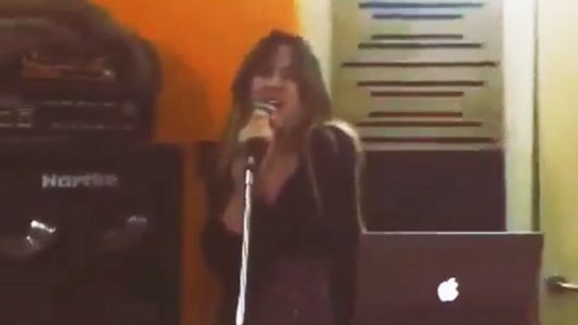 Jimena Barón se refugia en la música