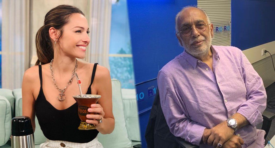 El tenso móvil del Negro Oro con Pampita que la modelo prefirió no poner al aire