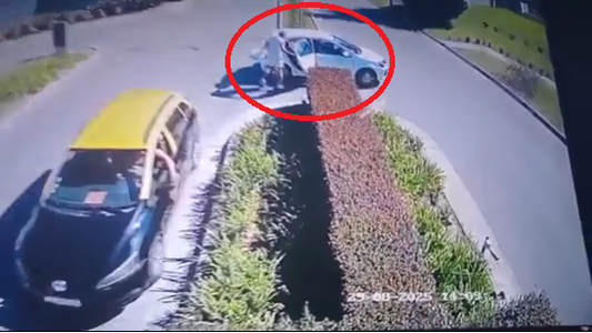 Video: lo que iba a ser un fin de semana romántico terminó con un insólito robo y una fuga