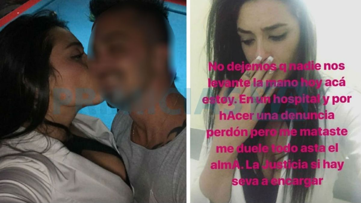 Macarena Pérez: Me golpeó contra la mesada de la casa y me ahorcó, me  quedaron algunas marcas