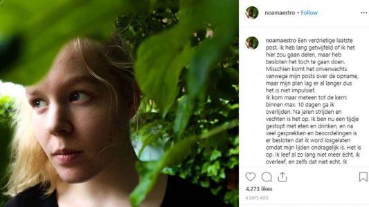 Holanda: le concedieron la eutanasia a una joven víctima de una violación