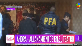 La Policía allanó el teatro donde se accidentó Sergio Denis