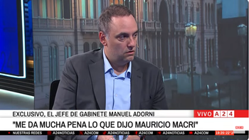 manuel adorni le respondio a macri: le tomo el desafio, es muy injusto prejuzgar antes de que las cosas pasen