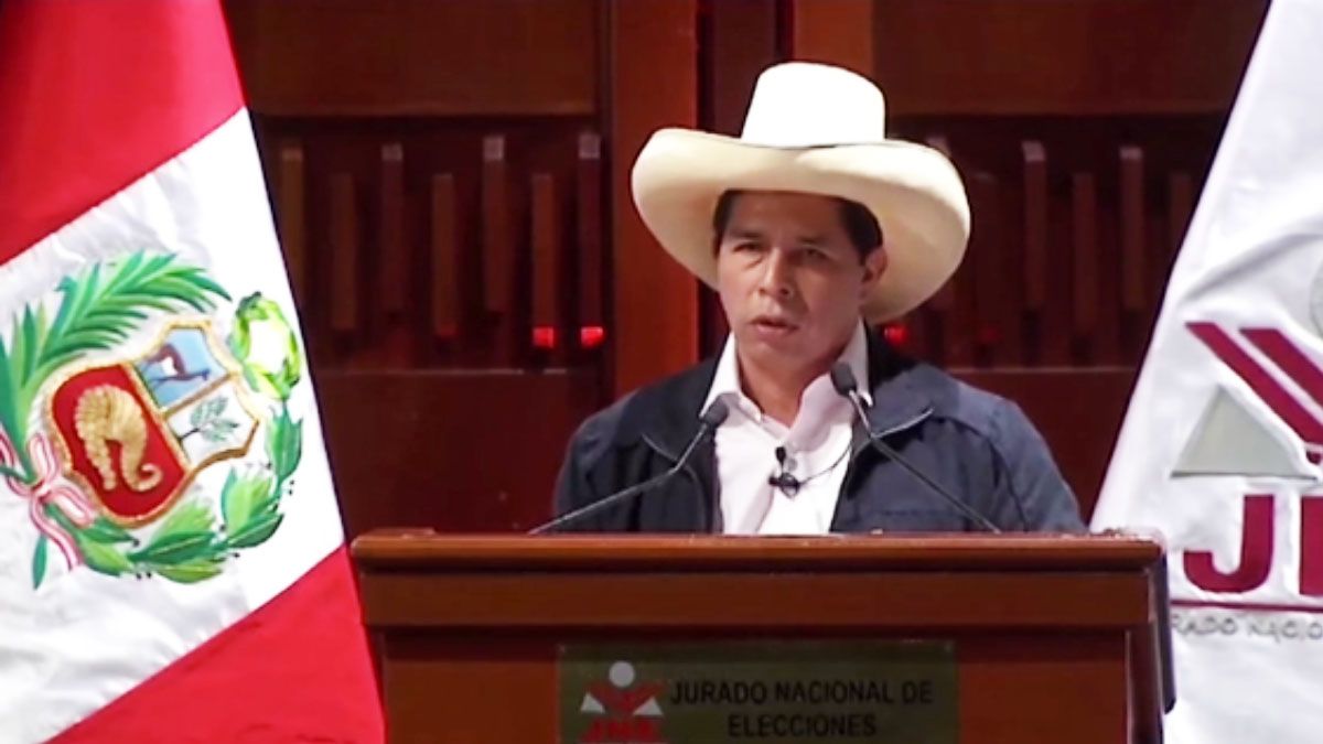 Problemas para Pedro Castillo en Perú. el primer ministro y el presidente del partido oficialista investigados por corrupción en gastos de campaña. (Foto: AP)