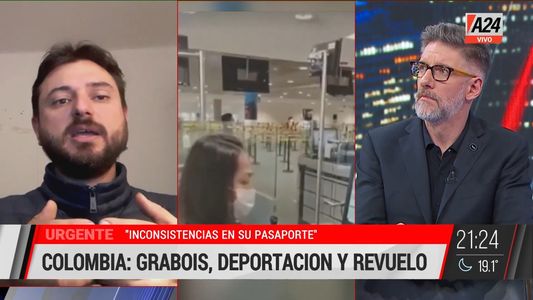 Juan Grabois aseguró que la causa de su deportación en Colombia fue netamente política