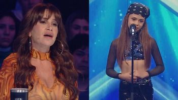 got talent argentina: el sabio consejo que le dio flor pena a la participante rockera de 12 anos