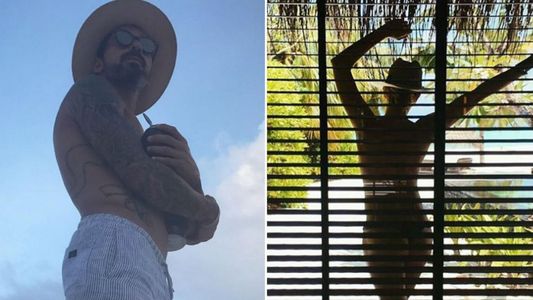 Yanina Screpante y El Pocho Lavezzi enamorados en las Islas Maldivas