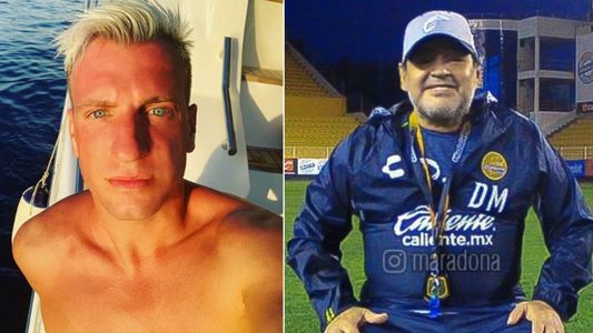 Maxi López bancó el saludo de Maradona a Dalma: En su corazón sabe todo lo que hiciste por ella